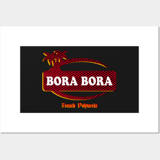 Bora Bora Once In Time Posters and Art